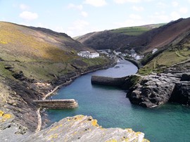 randonnée boscastle cornouailles grande bretagne